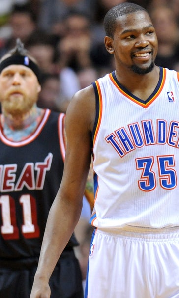 In showdown with LeBron James, Kevin Durant makes statement